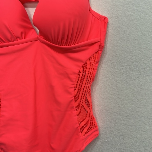 Vibrant Pink One-Piece Swimsuit - Picture 2 of 6